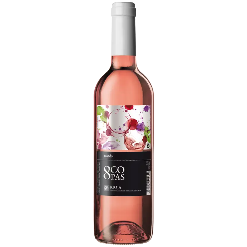 8 Copas Rosado D.O. Rioja