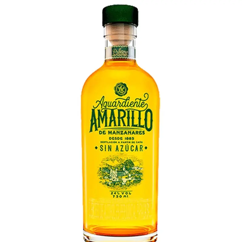 Aguardiente Amarillo Sin Azúcar
