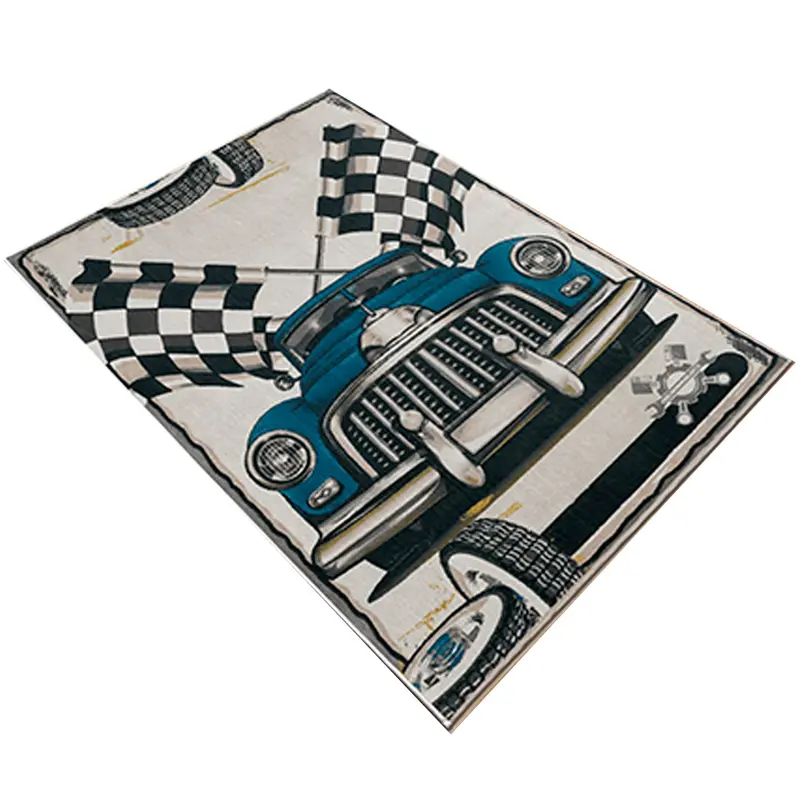 Alfombra poliéster estampada ClassiCar
