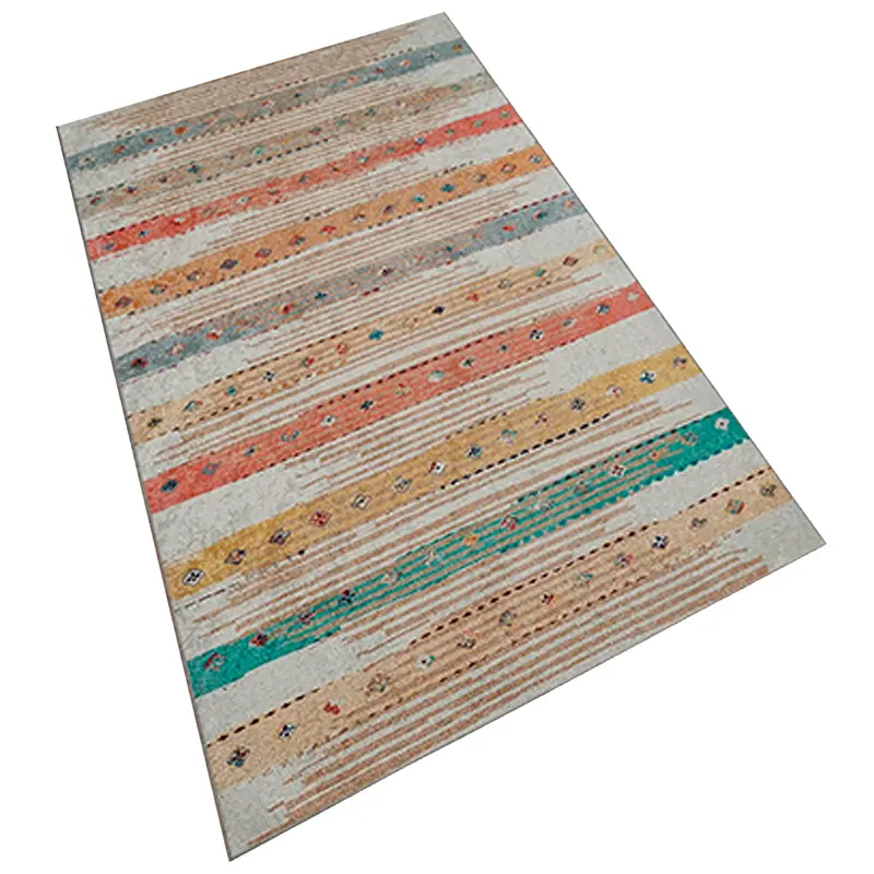 Alfombra poliéster estampada modelo WH1017 multicolor
