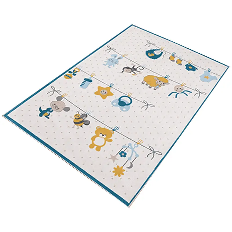 Alfombra poliéster estampada PuppeTend