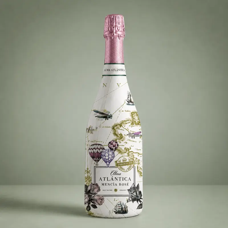ALMA ATLÁNTICA | ESPUMOSO MENCÍA ROSÉ 75cl