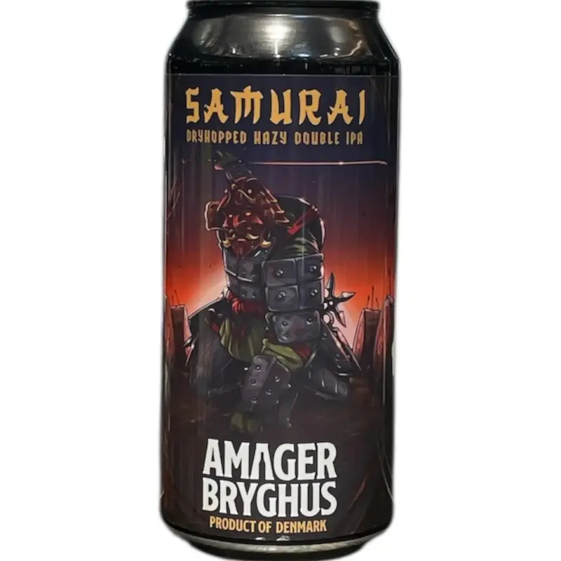 AMAGER BRYGHUS SAMURAI DRYHOPPED HAZY DOUBLE IPA 44CL