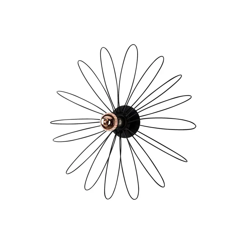 Aplique de pared metal 58x12x58 cm casquillo E27