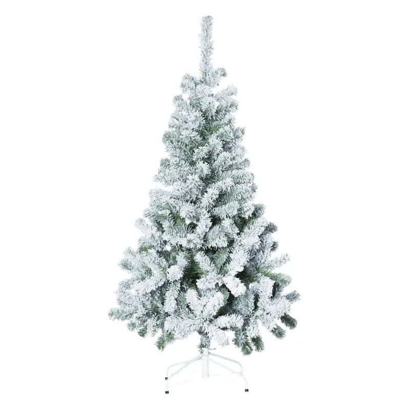 Árbol de Navidad efecto nevado H.150cm