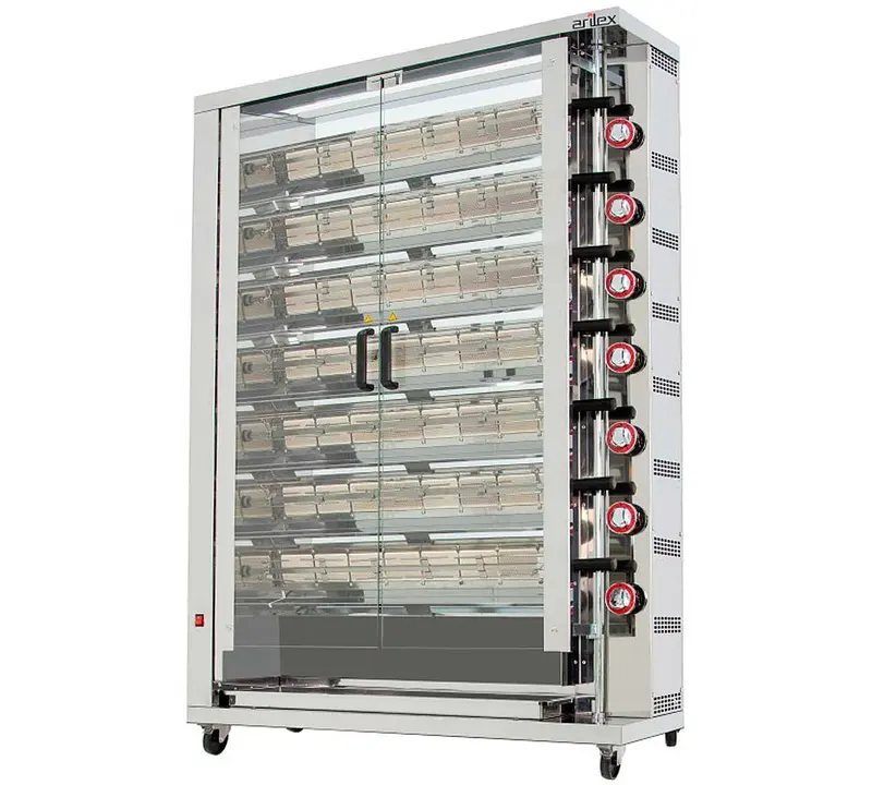 ARILEX - ASADOR VERTICAL DE 7 ESPADAS 7ASGP - GAS