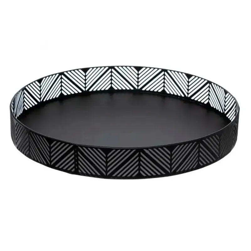 Bandeja cesto negra 29,5x4,4cm