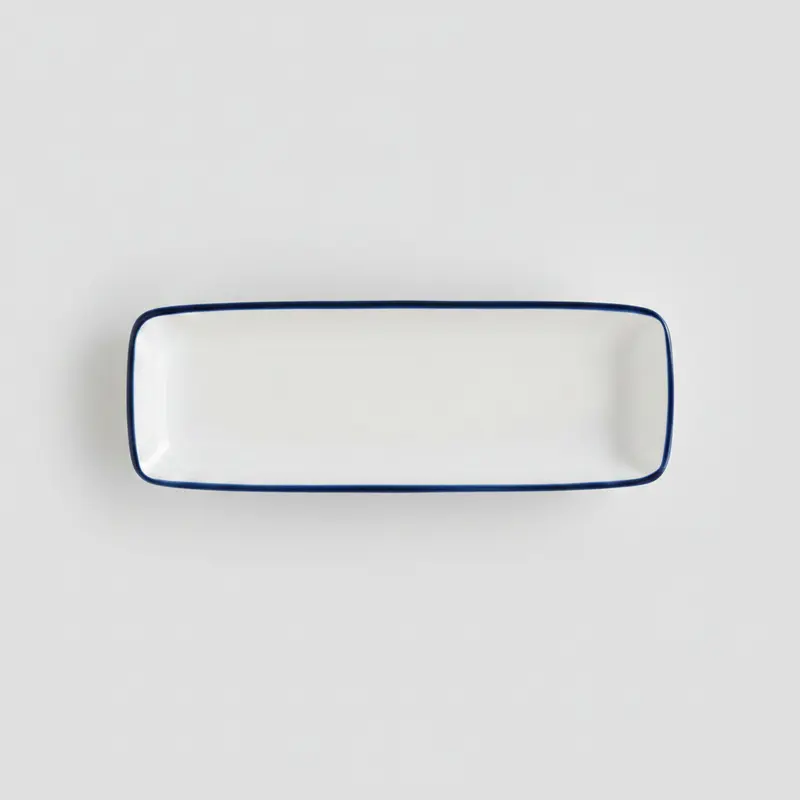 Bandeja rectangular moove topacio. 31 x 10 x 2.5 cm - 12 uds.