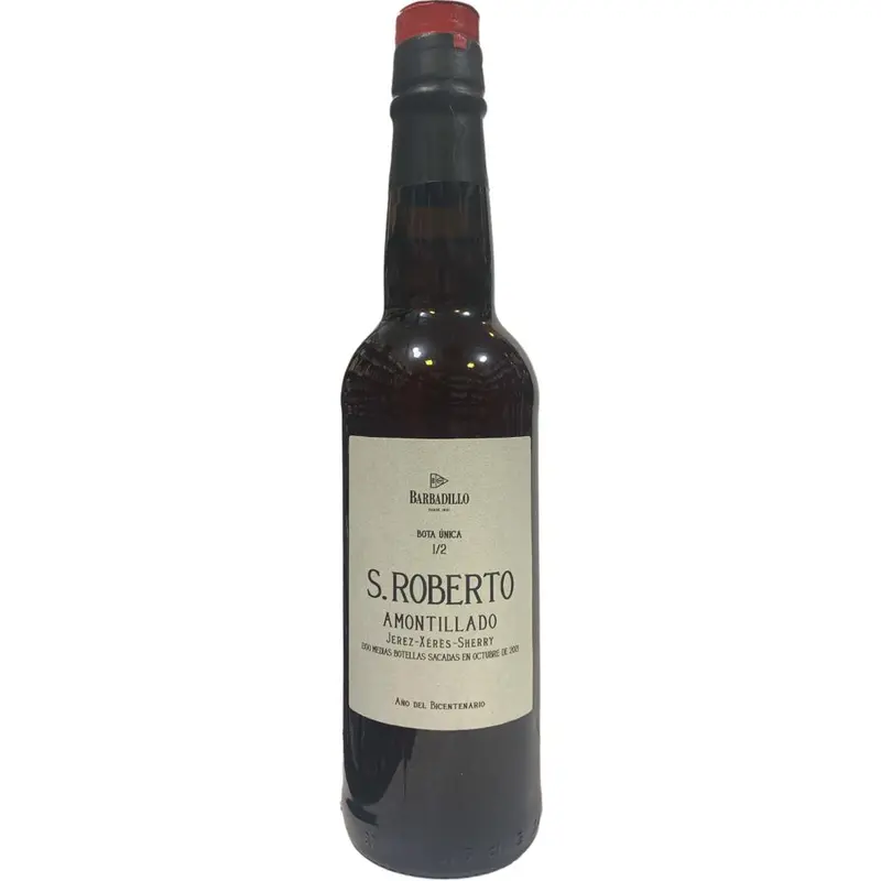 BARBADILLO S. ROBERTO BOTA UNICA 1/2 AMONTILLADO - 37.5CL