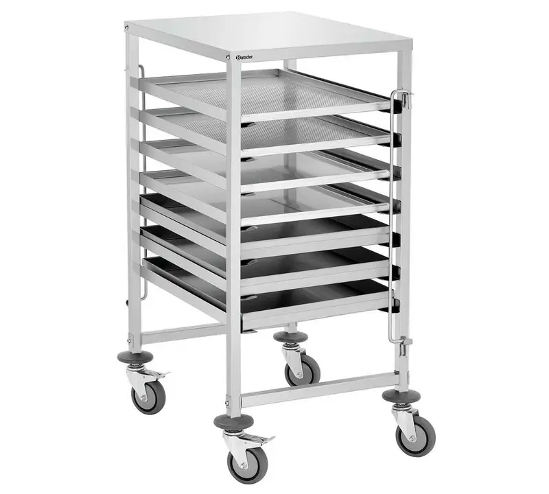 BARTSCHER - CARRO EURONORM AEN700-6040 - 7 BANDEJAS 60x40CM