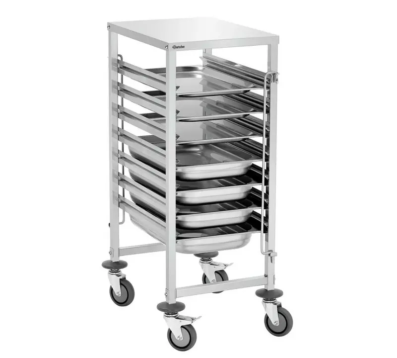 BARTSCHER - CARRO GASTRONORM AGN700 - 7 BANDEJAS GN 1/1