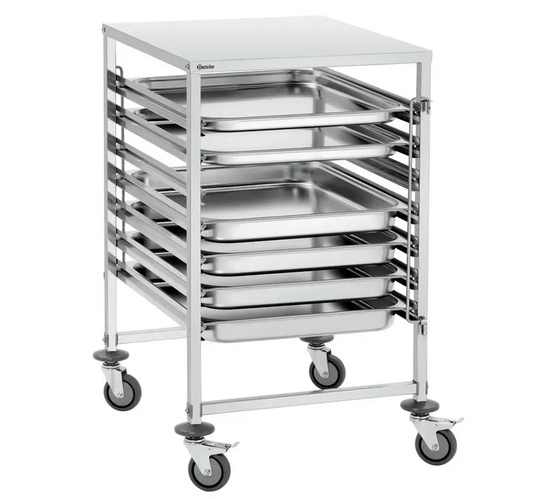 BARTSCHER - CARRO GASTRONORM AGN700 - 7 BANDEJAS GN 2/1