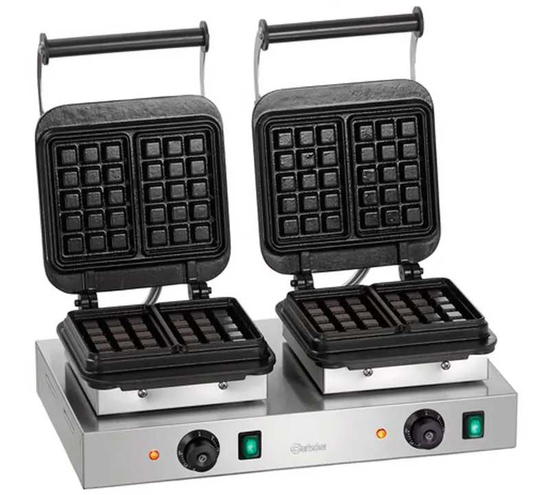 BARTSCHER - GOFRERA DOBLE PLACA HIERRO 2BW160-101