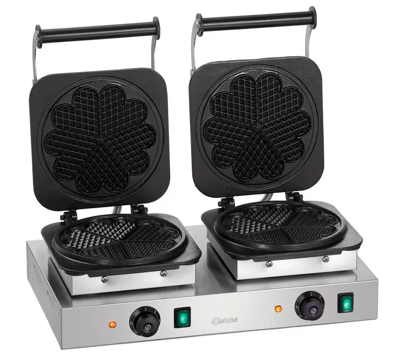 BARTSCHER - GOFRERA DOBLE PLACA HIERRO 2HW211