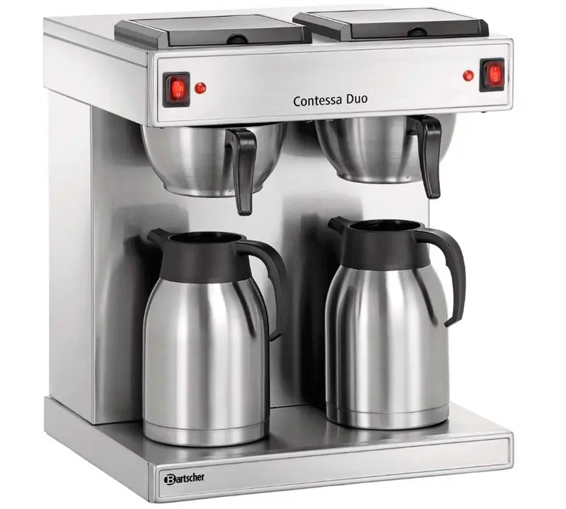 BARTSCHER - MÁQUINA DE CAFÉ CONTESSA DUO - 2x2 LITROS