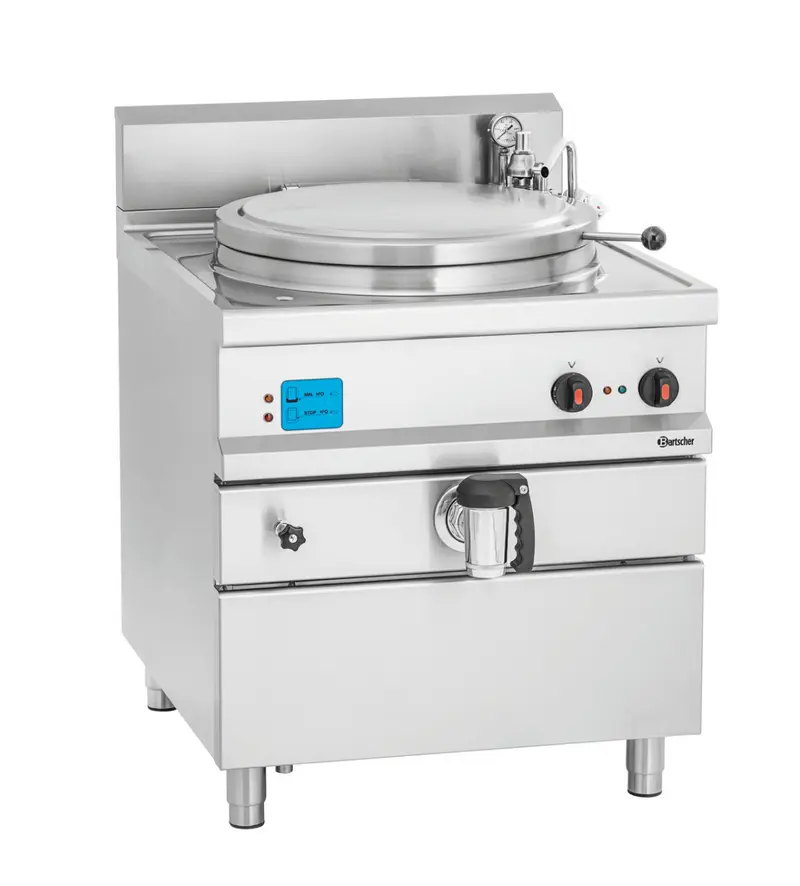BARTSCHER - MARMITA FIJA ELÉCTRICA E145L - FONDO 90 CM - 145 LITROS