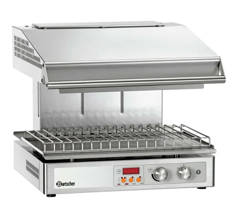 BARTSCHER - SALAMANDRA HI LIGHT LIFT 600 2Z - POTENCIA 4,5KW - PARRILLA 57,2x35,8CM