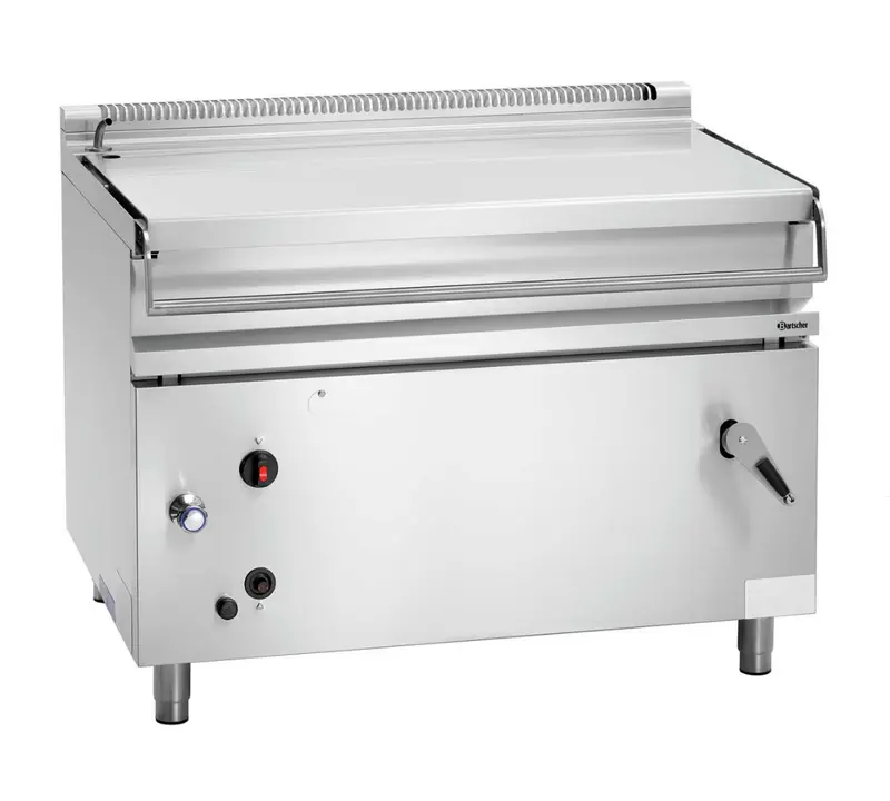 BARTSCHER - SARTÉN BASCULANTE GAS G120LHK - FONDO 90 CM - 120 LITROS