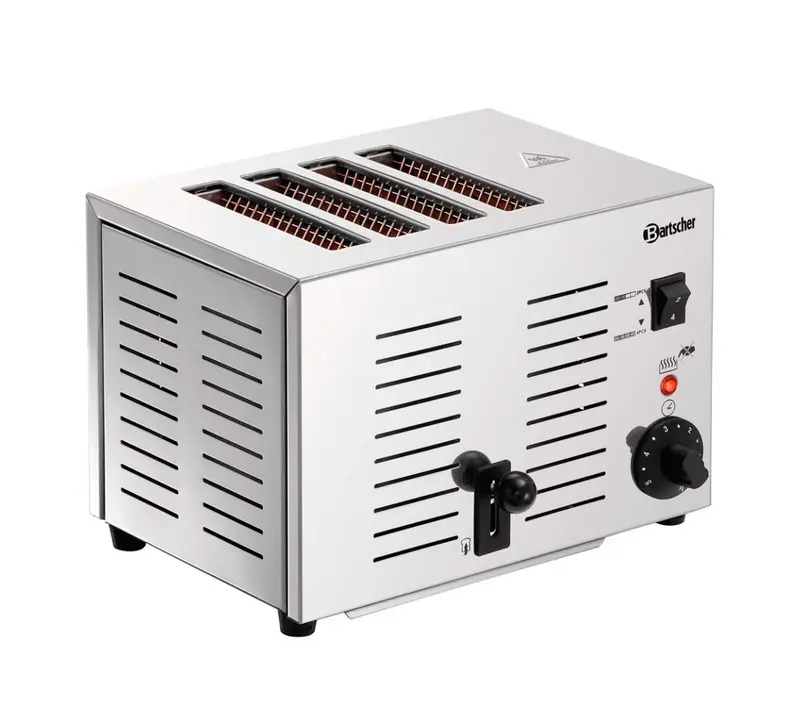 BARTSCHER - TOSTADORA DE RANURA TS40 - 4 REBANADAS - POTENCIA 1,8KW