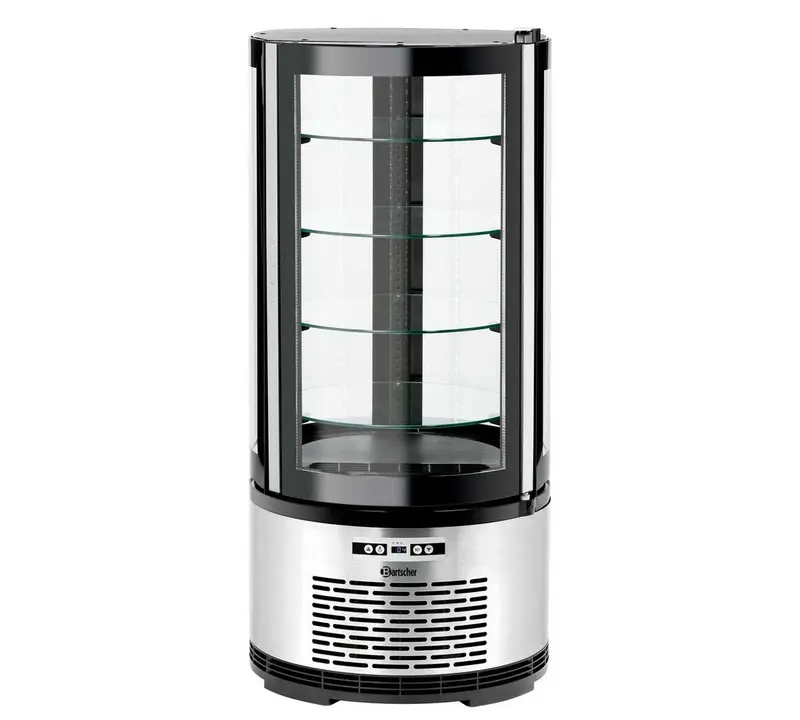 BARTSCHER - VITRINA PASTELERA TARTA 100 LITROS - REFRIGERADA - 4 ESTANTES