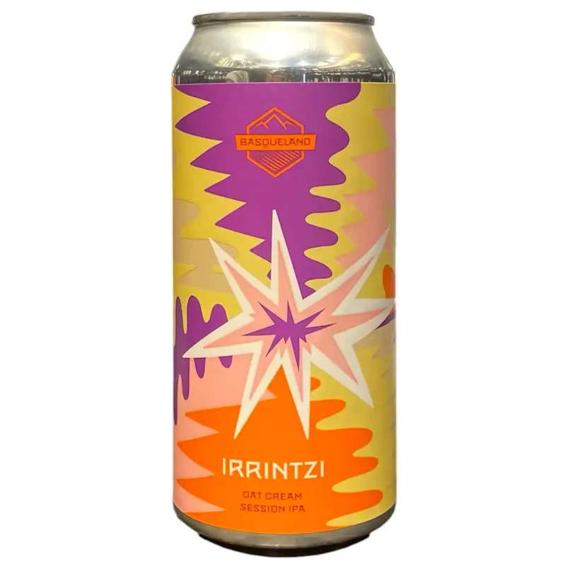 BASQUELAND IRRINTZI OAT CREAM SESSION IPA 44CL