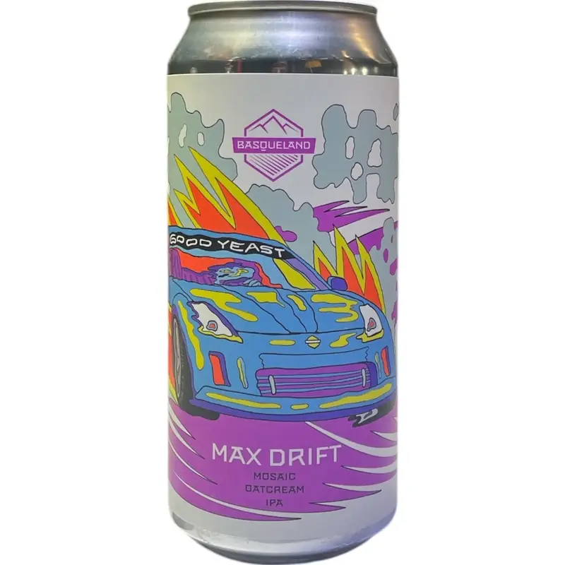 BASQUELAND MAX DRIFT MOSAIC OATCREAM IPA 44CL