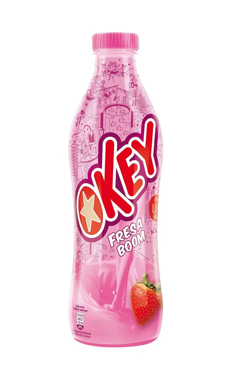 Batido Okey Fresa 750ml