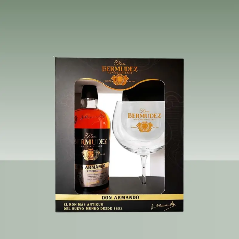 BERMUDEZ |  RESERVA DON ARMANDO + EST COPA RON 70cl