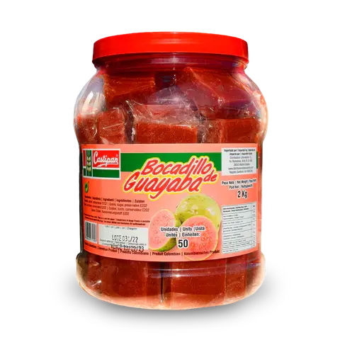 Bocadillo de Guayaba Castipan 2kg