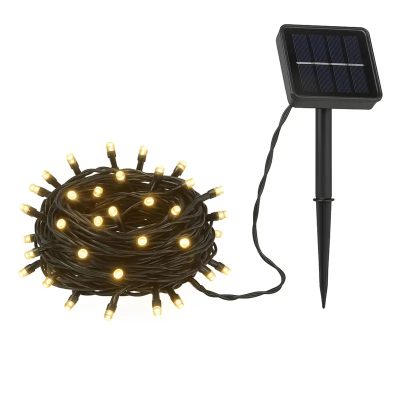 Cadena de luz LED solar