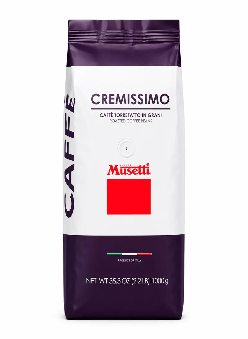 CAFÉ EN GRANO MUSETTI CREMISSIMO 1KG