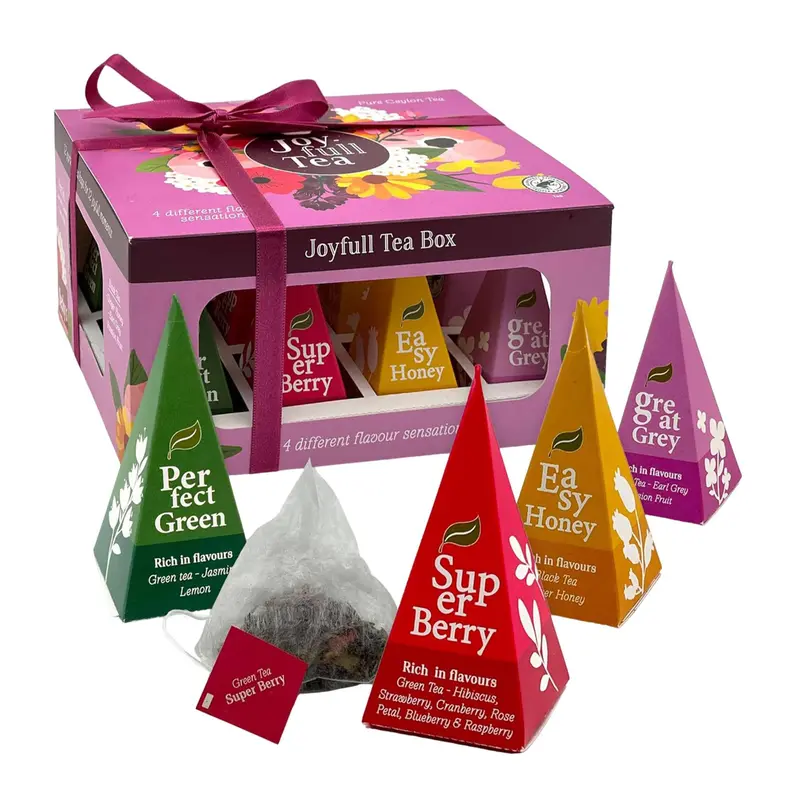 Caja de té Joyfull variedad de sabores