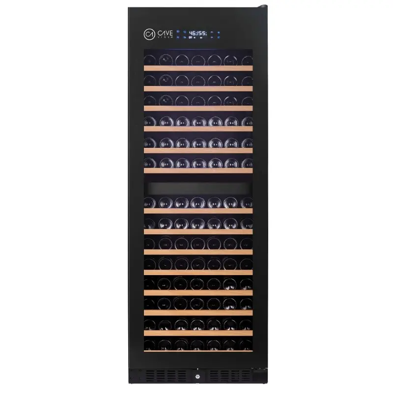 CAVE VINUM - VINOTECA PREMIUM DOBLE TEMPERATURA CV-166-BL-2T