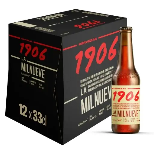 Cerveza 1906 Tercio 33cl