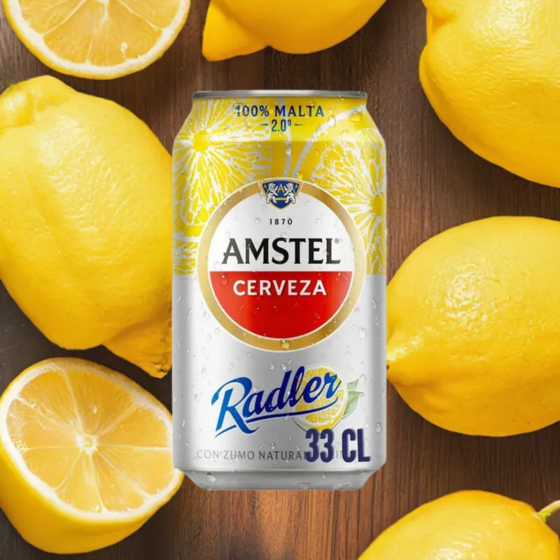 Cerveza Amstel Radler Lata 33cl