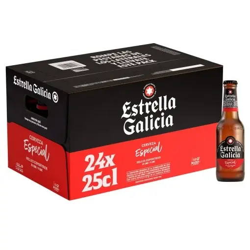Cerveza Estrella Galicia Botellín 25cl