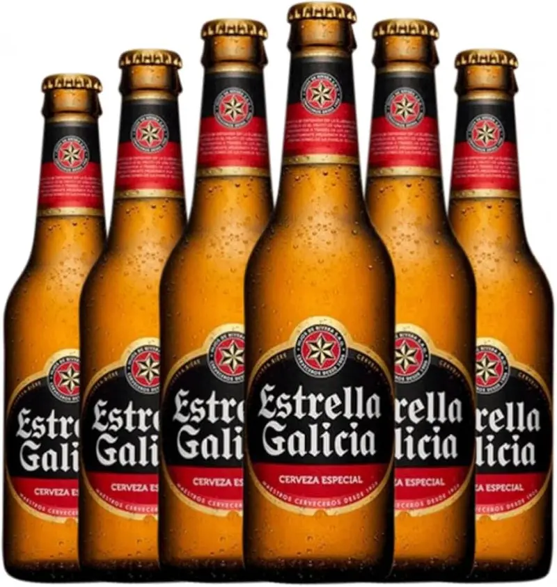 Cerveza Estrella Galicia Tercio 33cl
