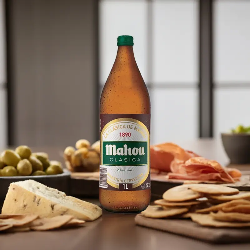 Cerveza Mahou Clásica 1L