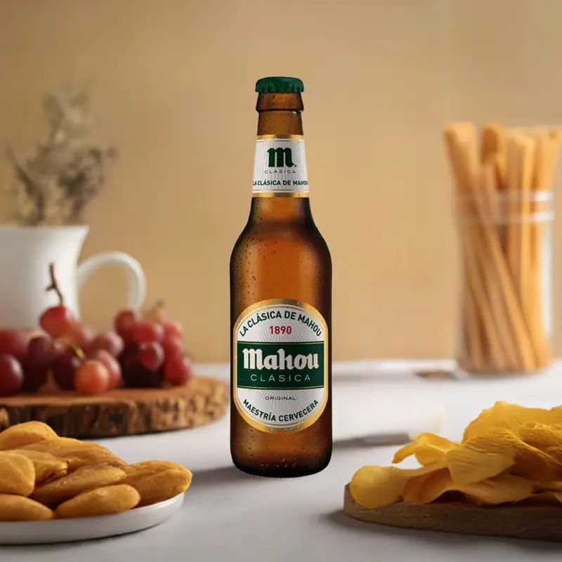 Cerveza Mahou Clásica Botellín 25cl
