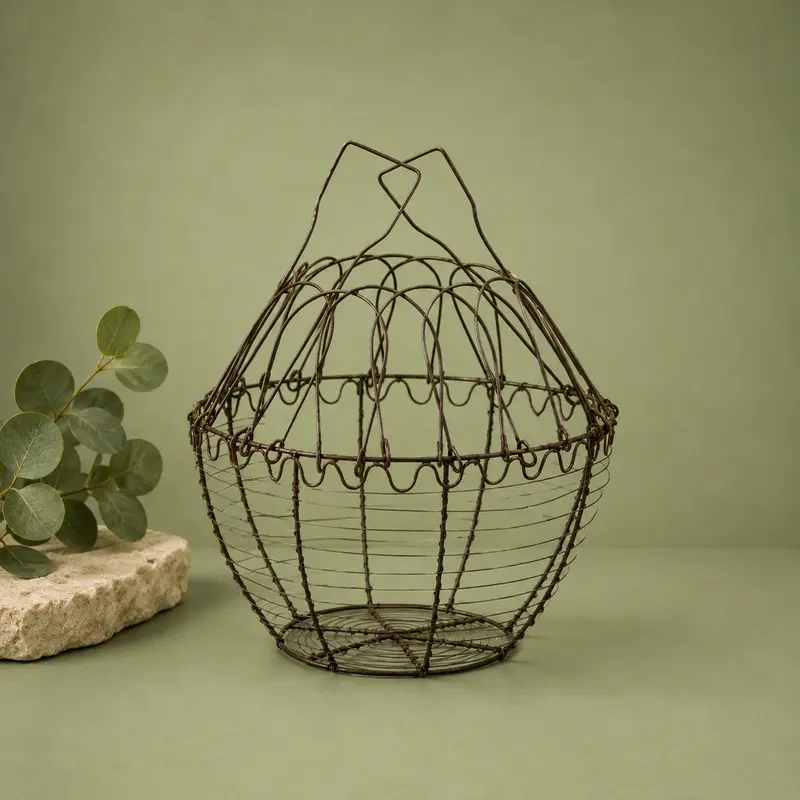 CESTA REJA HUEVERA