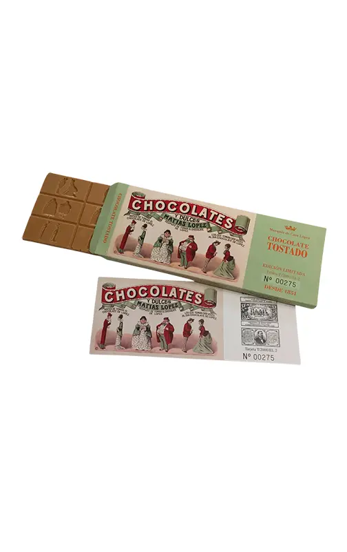 Chocolate tostado Matias Lópèz 75 gr.