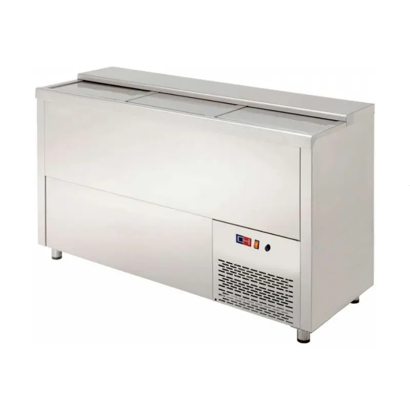CLIMAHOSTELERIA - ENFRIADOR DE BOTELLAS 3 PUERTAS INOXIDABLE INTERIOR Y EXTERIOR - CORDOBA MRB-150I