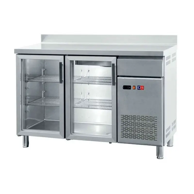 CLIMAHOSTELERIA - FRENTE MOSTRADOR REFRIGERADO CON PUERTAS DE VIDRIO 3 PUERTAS DE 2017 X600 X1045H MM CORDOBA FMCH-200V