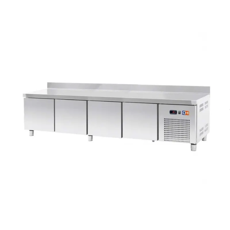 CLIMAHOSTELERIA - MESA BAJA GN/1 REFRIGERADA 4 PUERTAS FONDO 700 DE 2242 X700 X600H MM CORDOBA TRCHB-225