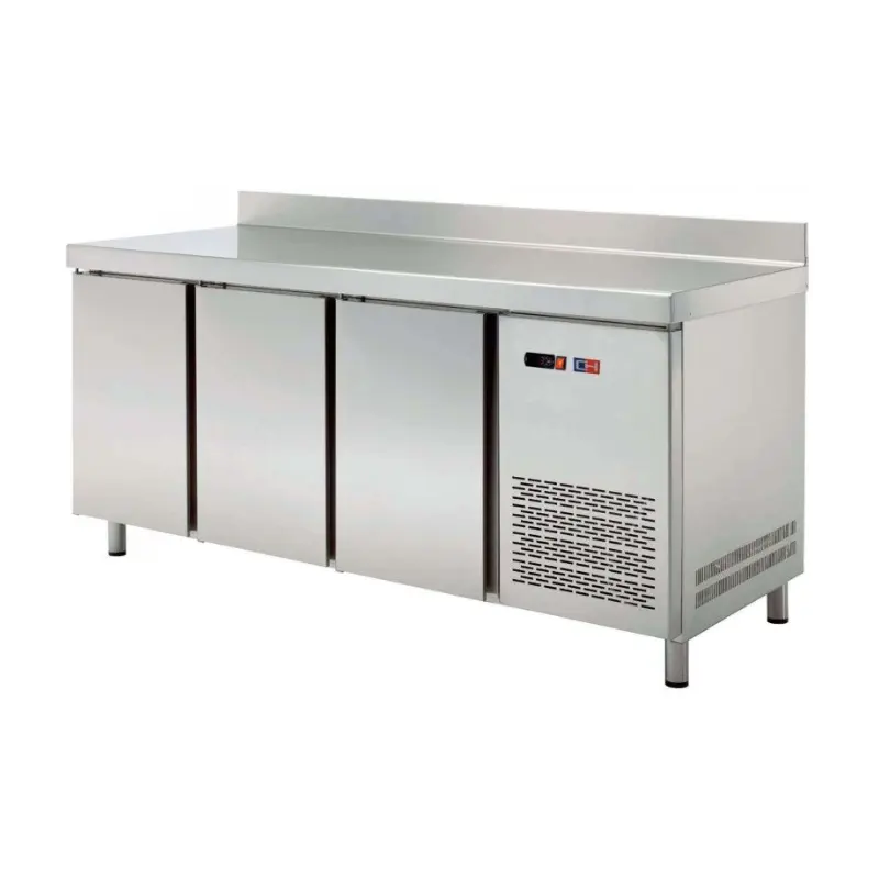 CLIMAHOSTELERIA - MESA GN/1 REFRIGERADA 3 PUERTAS FONDO 700 DE 1792 X700 X850H MM CORDOBA TRCH-180