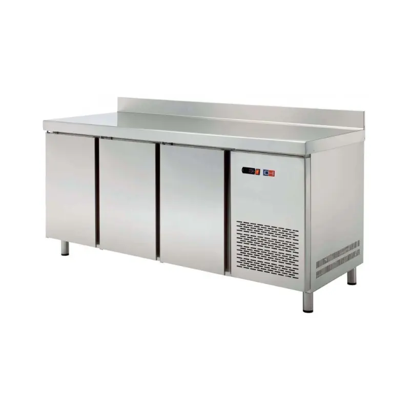 CLIMAHOSTELERIA - MESA SNACK MANTENIMIENTO CONGELADOS 3 PUERTAS FONDO 600 MCCH-200