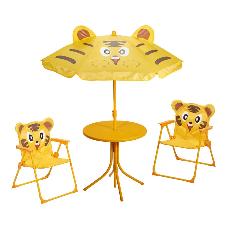 Conjunto jardín niños 4 pzs mesa