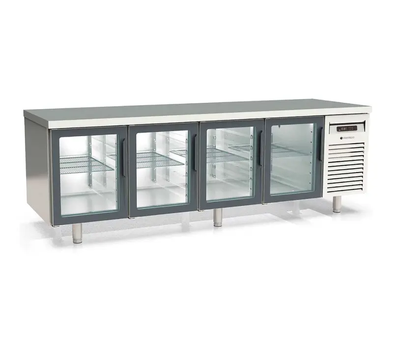 CORECO - MESA FRÍA CONGELADOS 60X40 3 PUERTAS CRISTAL MCPV-200