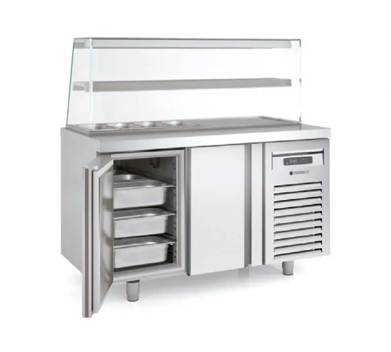 CORECO - MESA REFRIGERADA GN KEBAB 2 PUERTAS MFK70-135