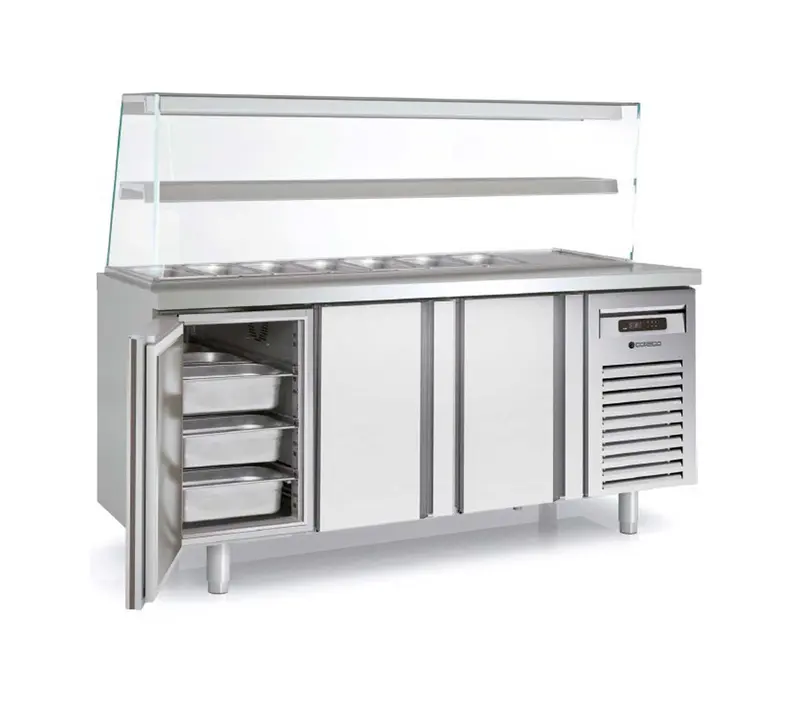 CORECO - MESA REFRIGERADA GN KEBAB 3 PUERTAS MFK70-180
